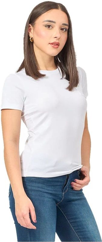 Guess - T-shirt - Wit - Dames - Met Zak - Katoen