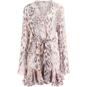 Guess - A-lijn Jurk - Veelkleurig - Lichtgewicht Stof