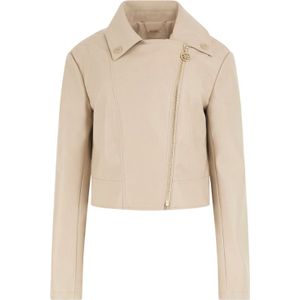 Guess Clemence Pu Leer Jas - Streetwear - Vrouwen