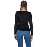 Guess - Dames-T-shirt - Lange Mouwen - Python Logo