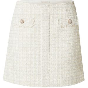 Guess - Daphnee Mini Flap Skirt - Cream Tweed Combo - A-lijnrok