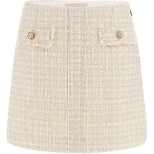 Guess - Daphnee - Mini Rok - Zwart - Kwaliteitsstof