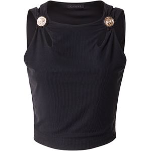 Guess - Zama - Crop Top - Blauw - Modal Blend