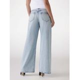 Guess - Bloembloembroek - Jersey - Vrouwen - Five-pocket jeans met wijde pijpen