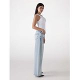 Guess - Bloembloembroek - Jersey - Vrouwen - Five-pocket jeans met wijde pijpen