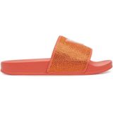 Guess - Strandslippers - Oranje - Rubber