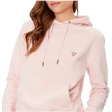 Guess - Hooded Sweatshirt - Roze - Katoen
