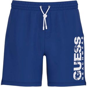 Guess - Zwemshorts - Blauw - Polyester - Lente/Zomer Collectie