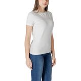Guess Active - T-shirt - Wit - Katoen/Elastaan