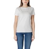 Guess Active - T-shirt - Wit - Katoen/Elastaan