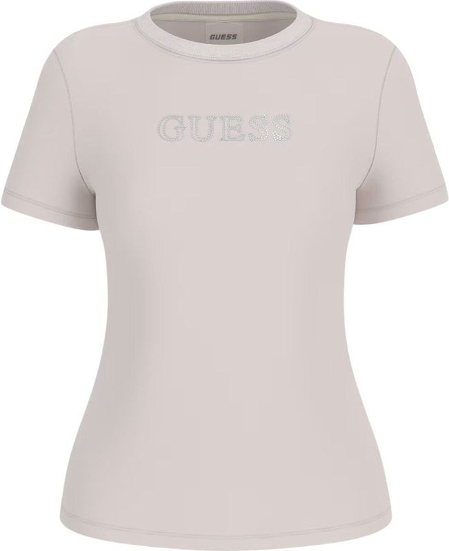 Guess Active - T-shirt - Wit - Katoen/Elastaan