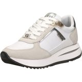 Guess - Sneakers - Grijs - Polyester - Zilver - Vetersluiting - Textuur