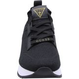 Guess - Hansin - Sneakers - Zwart - Lederlook - Platformzool