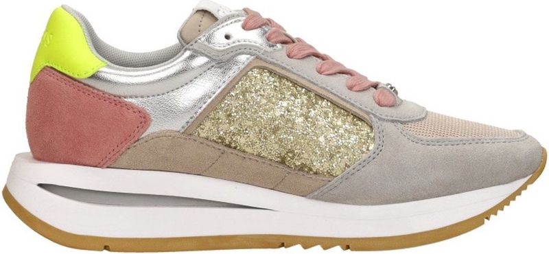 Guess - Energy2 - Sneakers - Zwart/Wit - Hoogwaardige Materialen
