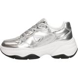 Guess - Bell - Schoenen - Grijs - Synthetisch Leer - Vetersluiting