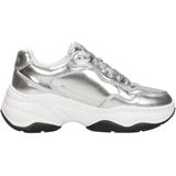 Guess - Bell - Schoenen - Grijs - Synthetisch Leer - Vetersluiting