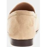 Guess - Elegant Leather Slip On Shoes - Beige - Leer