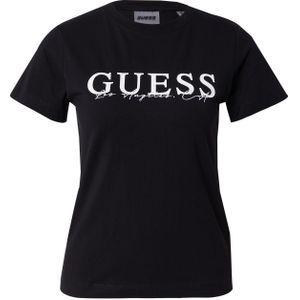 Guess, Dames, Tops, Zwart, Maat: 2XS Katoen,