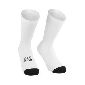 Assos Endurance S11 Unisex Sokken - Wit - Ademend en Comfortabel