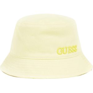 Guess Cessily Dames Bucket Hat - Lime - Maat L