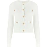 Guess - Cardigan - Wit - Lange Mouwen - Ronde Hals