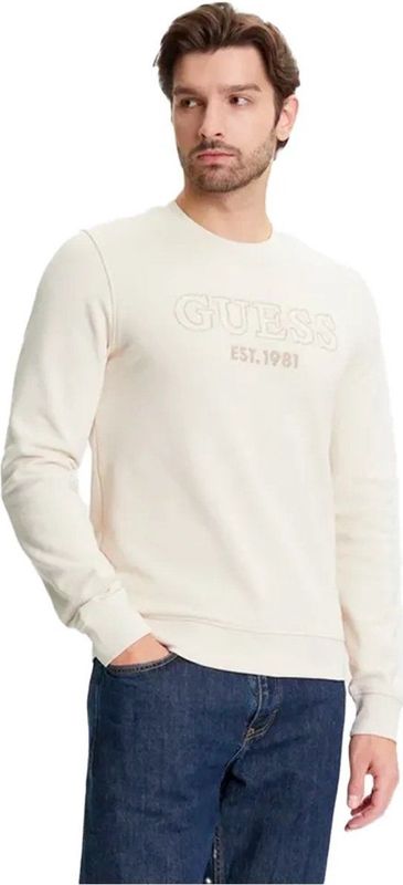 Guess - Beau - Sweatshirt - Beige - Fleece