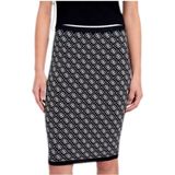 Guess - Midi-rok - Zwart - Plooirok