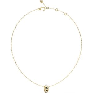 Guess - Fabulous Me - Dames Ketting - Goudkleurig/Zwart - RVS
