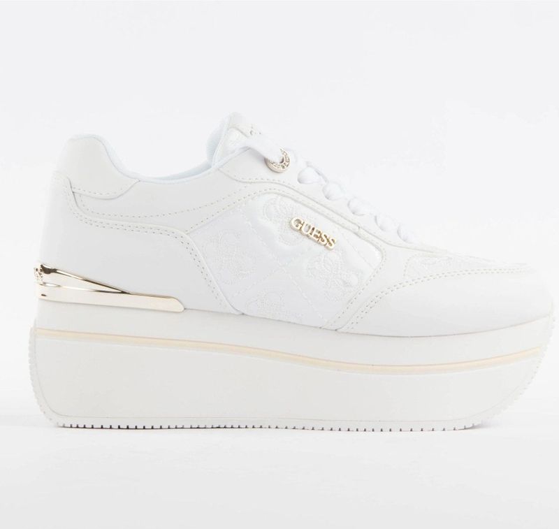 Guess - Camrio 9 Fltcm 9 Fal 12 - Sneakers - Wit - Dames