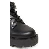 Guess - Yanzy - Biker Boots - Zwart - Synthetisch - Met Ritssluiting