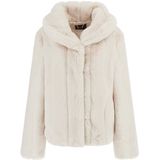 Guess - New Sophy - Damesjas - Eco-bont - Gestreept Synthetisch Bont