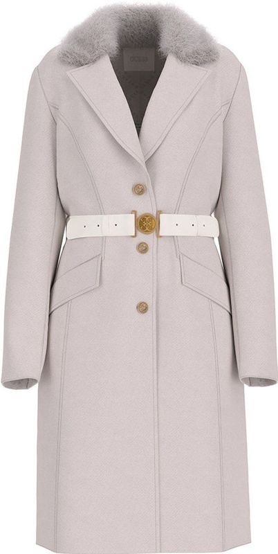 Guess - New Patrice - Midi-jas - Imitatiebont - Meltonwol/Viscosemix