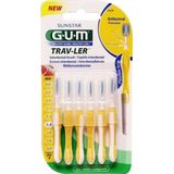 Gum Travler Ragers 1.3mm Geel - 6 stuks