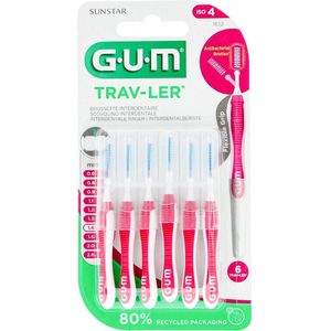 GUM Trav-ler ragers 1,4 mm magenta - 6st