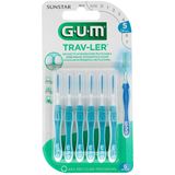 GUM Trav-ler Ragers 1.6mm Blauw - 6 stuks