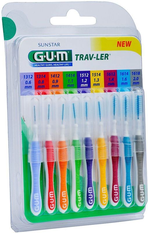 GUM Trav-ler ragers multipack - 9st