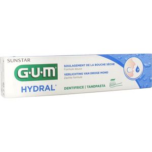 GUM - Hydral - Tandpasta - 75 ml - Voor Droge Mond