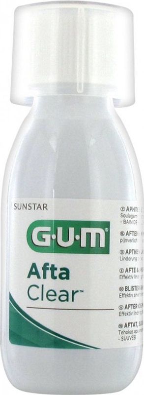 GUM - AftaClear - Mondspoeling - 120 ml - Medisch Hulpmiddel