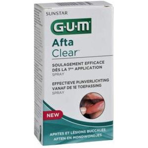 GUM - Afta Clear Spray - Aftenmiddel - Transparant - Zonder Alcohol