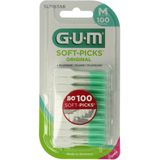 GUM - Soft Picks Original - Tandenstokers - Zacht Rubber - Voor Eenmalig Gebruik