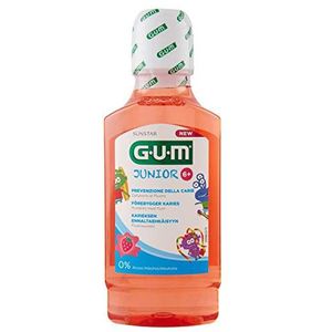 GUM Junior Mundspülung Erdbeere ab 6 Jahren 300 ml Mundwasser