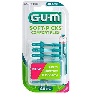 Gum Soft-Picks Comfort Flex Large 3-pack (3 x 40 stuks)