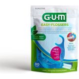 GUM Floss easy flossers mint - 30st