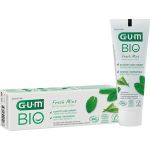GUM - BIO Tandpasta - 75ml - Natuurlijke Ingrediënten - Met Fluoride