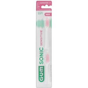 GUM Sonic Sensitive Opzetborstels - 2 stuks