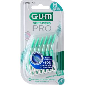 GUM Soft Picks Pro M 30St