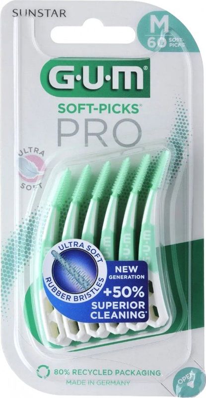 GUM Soft Picks PRO Medium - 60 Stuks
