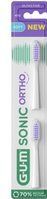 GUM - Sonic Ortho Opzetborstel - 2 Stuks - Precisieborstelontwerp