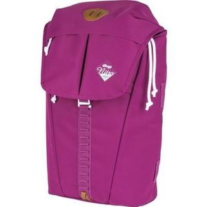 Nitro Cypress Sportieve dagrugzak voor universiteit en vrije tijd, streetpack met gevoerd 15 inch breed laptopvak en plunjezak tunnelsluiting, Grateful Pink, 28 L, Rugzak