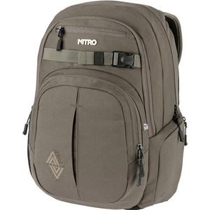 Nitro Chase laptoprugzak voor 51 cm (17 inch), waxed lizard, 35L, Tas